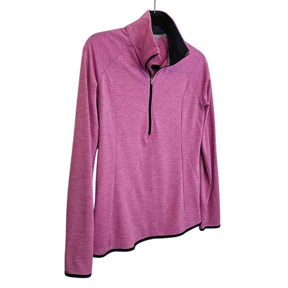 Under Armour Women’s Athletic Pullover – Size Small – Pink HeatGear Threadborne - Picture 3 of 5